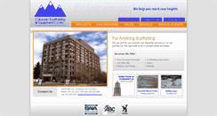 Desktop Screenshot of coloradoscaffolding.com